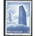 Vatican City 1965 - L30 U.N.O. Headquarters, Ne...