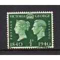 George VI - 1940 - ½d Green (Stamp Centenary) (...