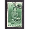 NEW ZEALAND 1954 SG 734 3s BLUISH GREEN QUEEN E...