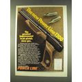 1977 Power Line 1200 Gun Ad - Greatest Improvement