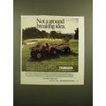 1988 Yamaha YFM225 ATV Ad - Not a Ground Breaking Idea