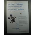 2007 ExxonMobil Oil Ad - We face challenges all over the world. In Africa