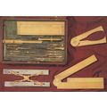Medieval 1700s Brass Antique Drawing Instrument...