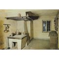 Mozart Classical Composer Kitchen Postcard