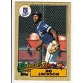 1987 Topps Baseball #170 Bo Jackson RC Rookie C...