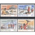 New Zealand stamps 1984 - Antarctic Research se...