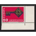 Liechtenstein Key with CEPT in handle Europa Co...