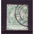 CAPE OF GOOD HOPE 1898 SG 58 1/2d GREEN FINE US...