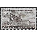 Mi 1099: 1 Kč deep brown National Stamp Exhibit...