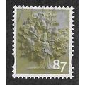 ENGLAND 87P 'ENGLISH OAK' (EN32) FINE USED (EBI...