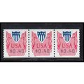 CVP33 40c Shield Very Fine MNH Strip of 3 PA5352