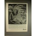 1962 Avco Ad w/ art by Artzybasheff - Harness Horses