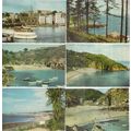 6 x small coloured pictures of GUERNSEY, CHANNE...