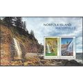 Norfolk Island 2017 Bloc Feuillet Cascades Neuf **