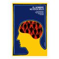 Spanish movie Poster 4 film"BRAIN People"Men Ro...