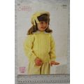 Vintage: Sirdar 3533 sweater, DK, 18-24 inch, 4...