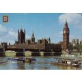 Postcard Houses of Parliament, London. Unposted