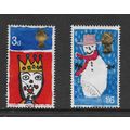 GREAT BRITAIN 1966 CHRISTMAS SG 713 / 714 SET 2...