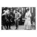 pu0049 - King George V & Queen Mary arrive Donc...