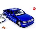 RARE KEYCHAIN BLUE MERCEDES S CLASS 500/55 AMG ...