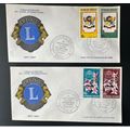 Togo 1967 Mi. 594 - 597 FDC Lions International...