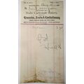 1884 Halls' Carbonate Bakery - Groceries... Bil...