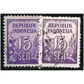 1951 Zonnebloem 78+78A - fine used (o)