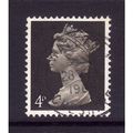 GREAT BRITAIN 1968 SG 732 4d DEEP OLIVE BROWN O...