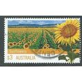 AUS 2012 $3.00 'FARMING - SUNFLOWERS' FINE USED...