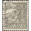 DENMARK, SHIP, Caravel, grey 1933, 20ore