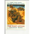 Advertising DRIVING POWER Postcard by Post Offi...