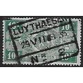 Belgium Epm Mi 166: 10 Fr. bluish green Railway...
