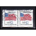 Used 2890 32c G Old Glory Very Fine CNP Left A1...