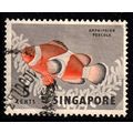 Malaya Singapore 1962 Fish 5c Used. Stamp