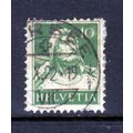 SWITZERLAND 1914 SG 280 10c GREEN on BUFF FINE ...