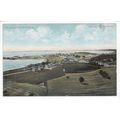 Burntisland from Golf Course Fife Postcard R1395