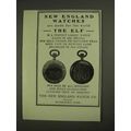 1903 The New England Elf Watch Ad - Made for th...