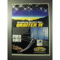 1985 Darton Orbiter Iv Bow Ad - 600-Wx, 50-Mx, 20-MX
