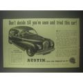 1954 Austin A70 Hereford Car Ad - Don't decide till you've seen and tried this