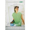 Woman's pattern 157 long line moss stitch cotto...