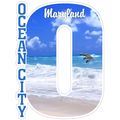 Ocean City Maryland Capital O Collage Fridge Ma...