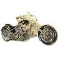 Black Custom Chopper Bike Biker Motorcycle Chop...