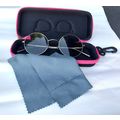 NEW CHANEL 4257-T ROUND FRAME TITANIUM SILVER/G...