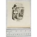 1860s engraving - Cross-bowman