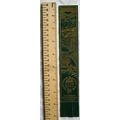 Vintage: green leather bookmark - Brecon Beacon...