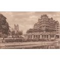 B805 BATH ABBE AND EMPIRE HOTEL . PRINTED POSTCARD