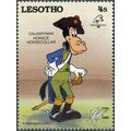Lesotho. 1989. Horace Horsecollar as Cavalryman...