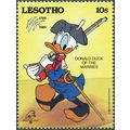 Lesotho. 1989. Donald Duck as Marine (MNH **) S...