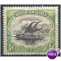 Papua 1901 SG9 1/2d Black & Yellow-Green Mounte...