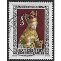 Austria Mi 1562: The Enthroned Madonna with Chi...